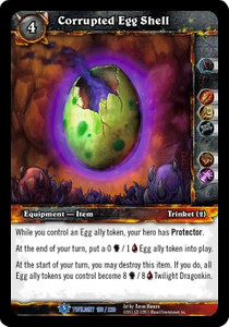 Corrupted Egg Shell - Twilight of the Dragons