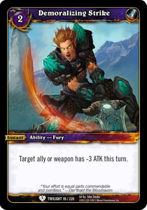 Demoralizing Strike - Twilight of the Dragons