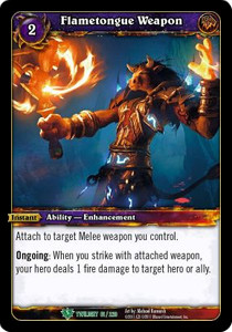 Flametongue Weapon - Twilight of the Dragons