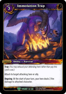 Immolation Trap - Twilight of the Dragons