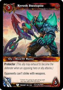 Kyroth Steelspite - Twilight of the Dragons