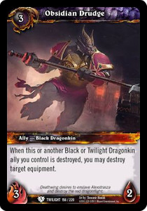 Obsidian Drudge - Twilight of the Dragons