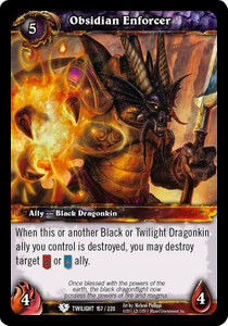 Obsidian Enforcer - Twilight of the Dragons