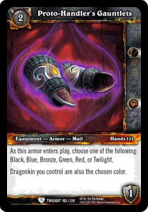 Proto-Handler's Gauntlets - Twilight of the Dragons