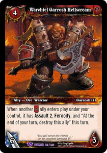 Warchief Garrosh Hellscream - Twilight of the Dragons