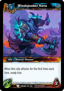 Windspeaker Nuvu - Twilight of the Dragons