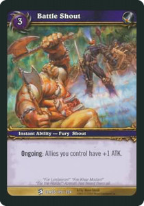 Battle Shout - Class Starter Decks 2010