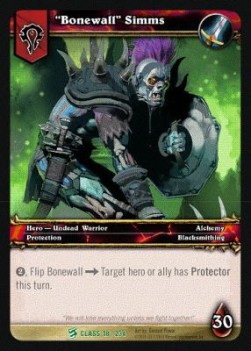 "Bonewall" Simms - Class Starter Decks 2010