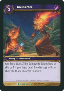 Incinerate - Class Starter Decks 2010
