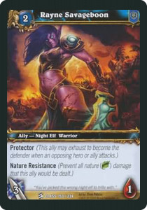 Rayne Savageboon - Class Starter Decks 2010