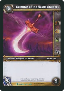 Scimitar of the Nexus Stalkers - Class Starter Decks 2010