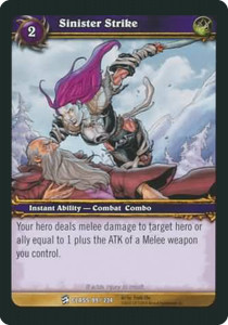 Sinister Strike - Class Starter Decks 2010