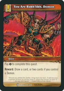 You Are Rakh'likh, Demon - Class Starter Decks 2010