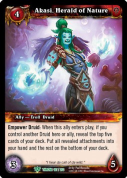 Akasi, Herald of Nature - Throne of the Tides
