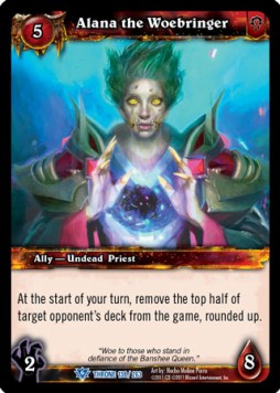 Alana the Woebringer - Throne of the Tides
