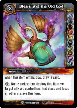Blessing of the Old God - Throne of the Tides