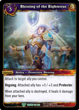 Blessing of the Righteous - Throne of the Tides