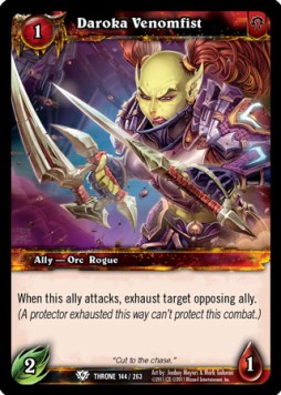 Daroka Venomfist - Throne of the Tides