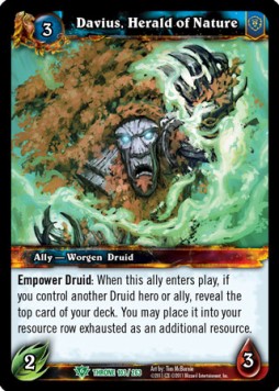 Davius, Herald of Nature - Throne of the Tides