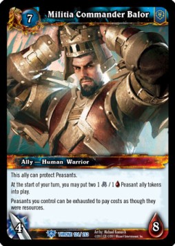 Militia Commander Balor - Throne of the Tides