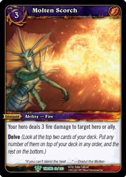 Molten Scorch - Throne of the Tides