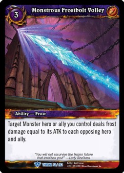Monstrous Frostbolt Volley - Throne of the Tides