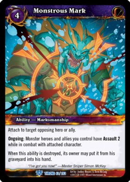 Monstrous Mark - Throne of the Tides