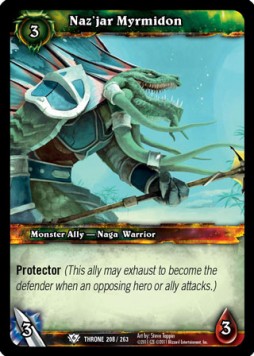 Naz'jar Myrmidon - Throne of the Tides