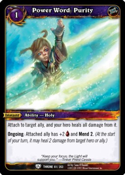 Power Word: Purity - Throne of the Tides