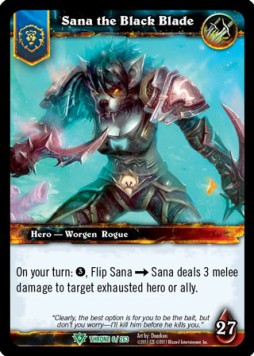 Sana the Black Blade - Throne of the Tides