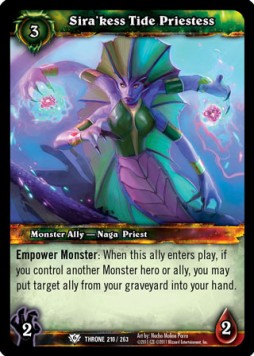 Sira'kess Tide Priestess - Throne of the Tides