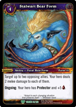 Stalwart Bear Form - Throne of the Tides