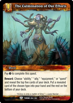 The Culmination of Our Efforts - Throne of the Tides