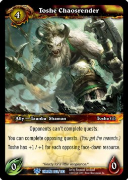 Toshe Chaosrender - Throne of the Tides