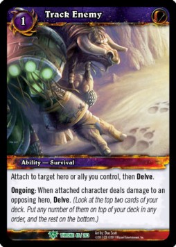 Track Enemy - Throne of the Tides