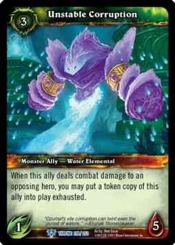 Unstable Corruption - Throne of the Tides