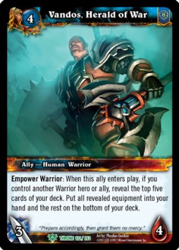 Vandos, Herald of War - Throne of the Tides