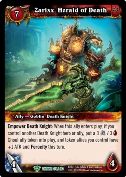 Zarixx, Herald of Death - Throne of the Tides