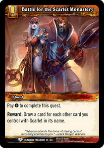 Battle for the Scarlet Monastery - Dungeon Decks 2011