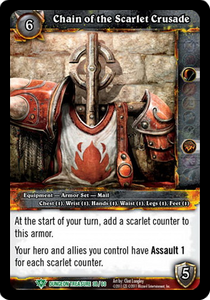 Chain of the Scarlet Crusade - Dungeon Decks 2011