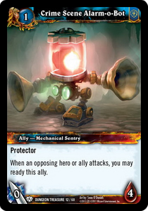 Crime Scene Alarm-O-Bot - Dungeon Decks 2011