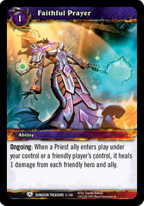 Faithful Prayer - Dungeon Decks 2011