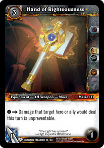 Hand of Righteousness - Dungeon Decks 2011