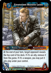 Lieutenant Horatio Laine - Dungeon Decks 2011