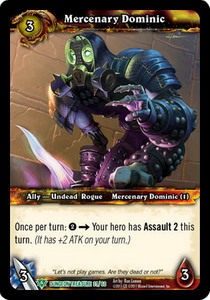Mercenary Dominic - Dungeon Decks 2011