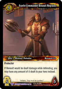 Scarlet Commander Renault Mograine - Dungeon Decks 2011