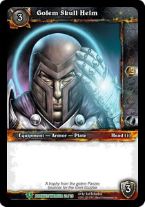 Golem Skull Helm - Class Starter Decks Fall 2011