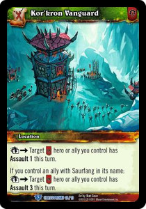 Kor'kron Vanguard - Class Starter Decks Fall 2011