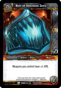 Belt of Absolute Zero - Crown of the Heavens