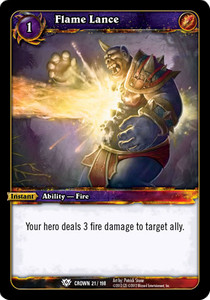 Flame Lance - Crown of the Heavens